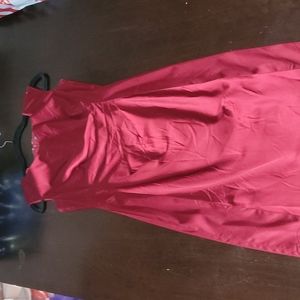 Classic Modest Event Holiday Party Dress with Hidden Zipper Size 8